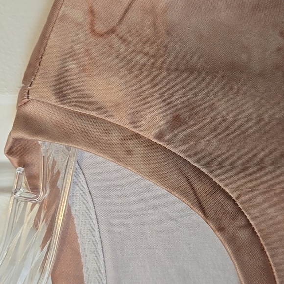 Men's Short Sleeve Tee, Bacardi Oakheart, Logo, 4XL, Tan, Gold, Black, Red, Bat - Picture 4 of 11